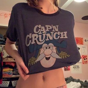 Cap’n Crunch cereal vintage tee